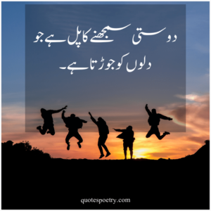 friendship quotes in urdu text